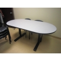 Boardroom Table/ lunchroom Table 69 x 35 Oval 5.75'
